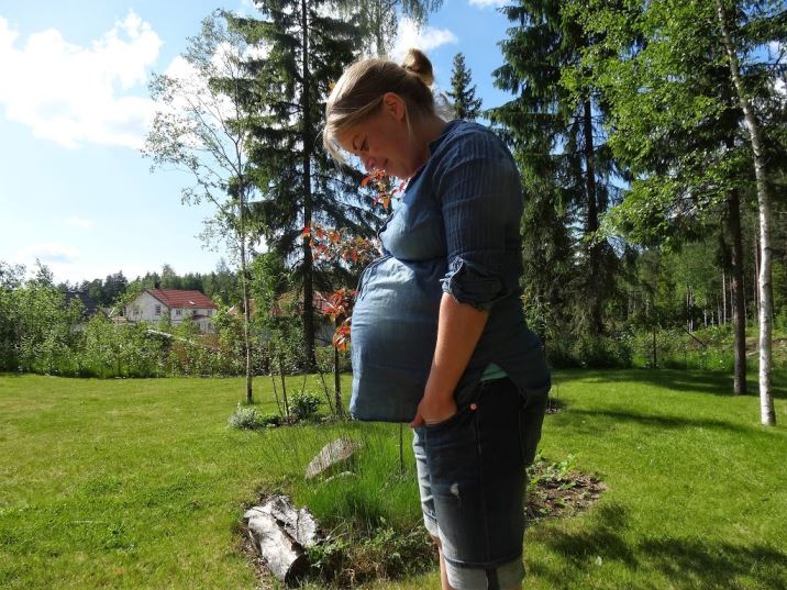 gravid-vecka-37-3- - Från aktiv soldyrkare till latmask i skuggan