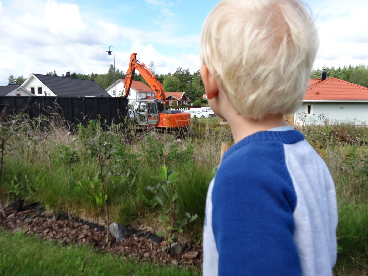 trädgården grävmaskin (3)