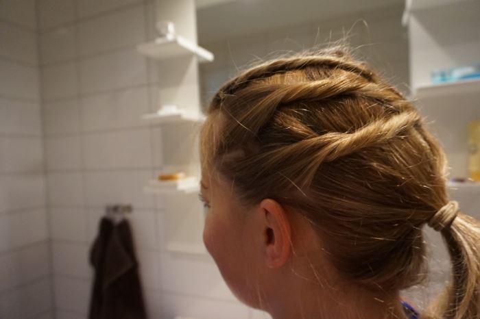 Träningsfrisyrer tvinnat z (2)