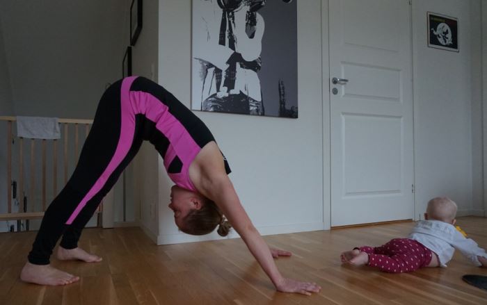 Solhälsningar yoga (10