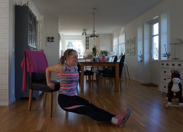 Hemmaträning överkropp 5