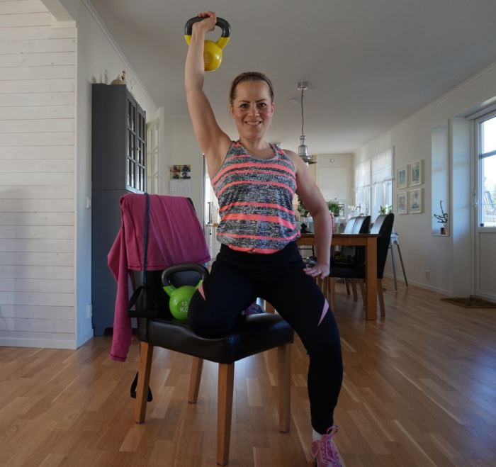 Hemmaträning överkropp 7