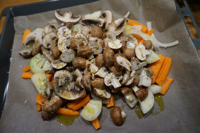 Middagsfrid Casereccepasta med morötter och skogssvamp (4)