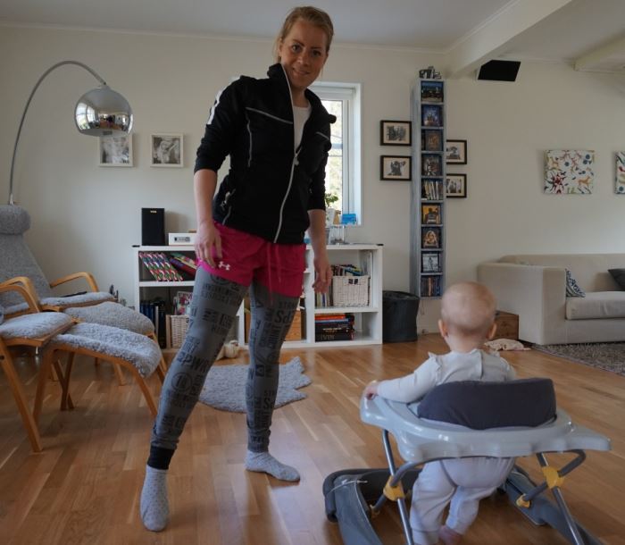 Klädd i träningskläder (2)