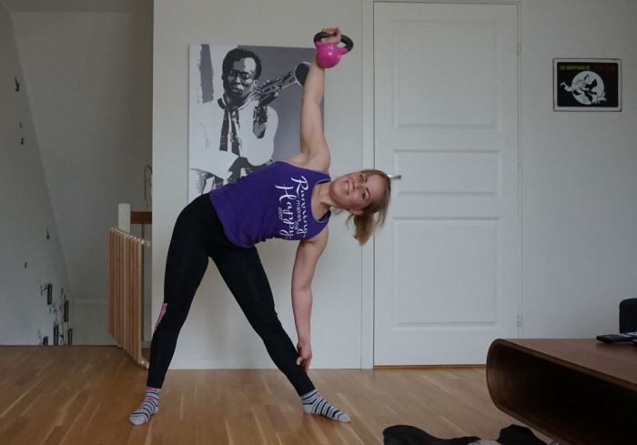 kettlebells