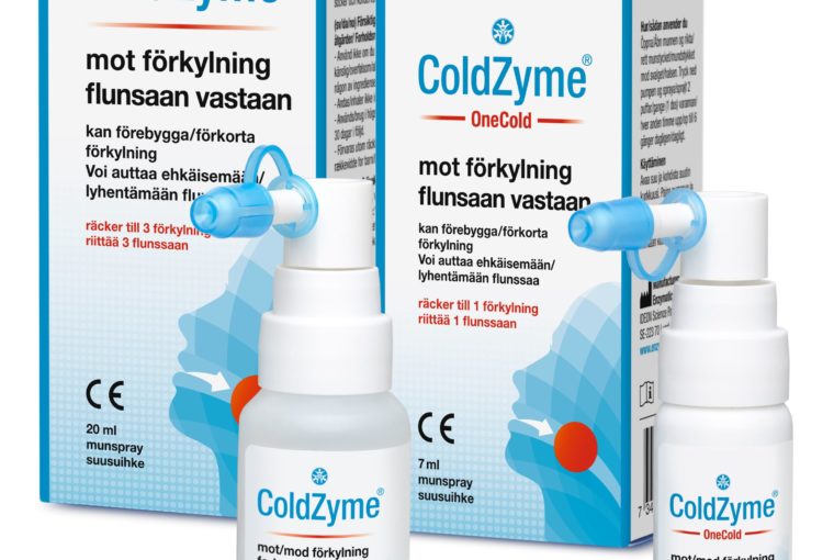 ColdZyme_20ml och onecold_7ml_sv-fi_sam