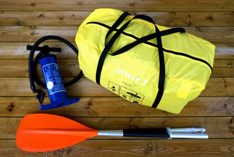 decathlon kajak utrustning