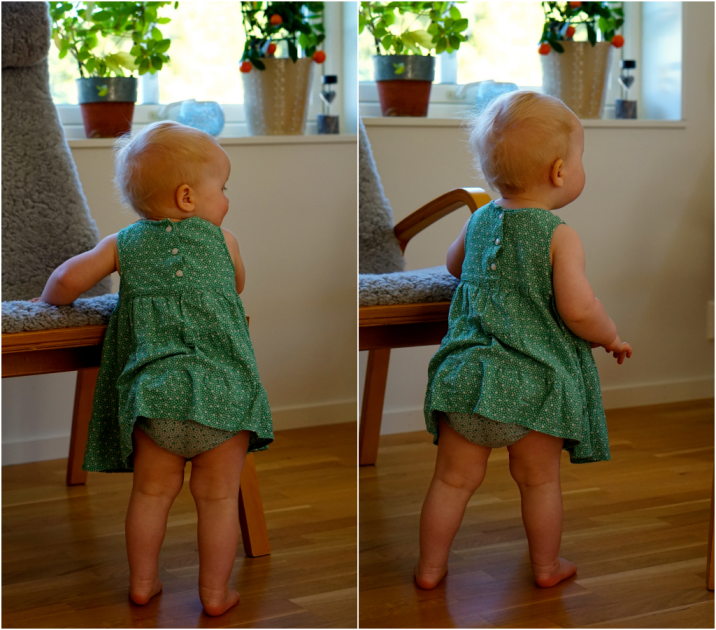 Smilla 1 år collage 2