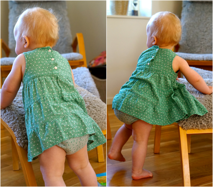 Smilla 1 år collage