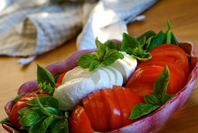 tomat och mozarella