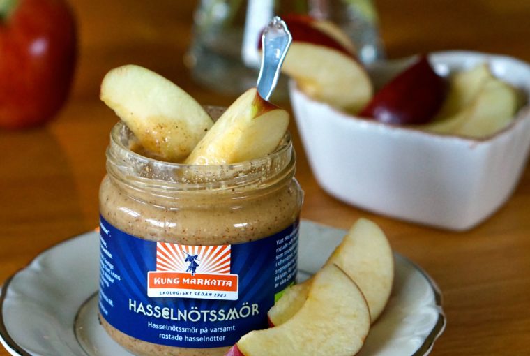 Hasselnotssmor och apple 6