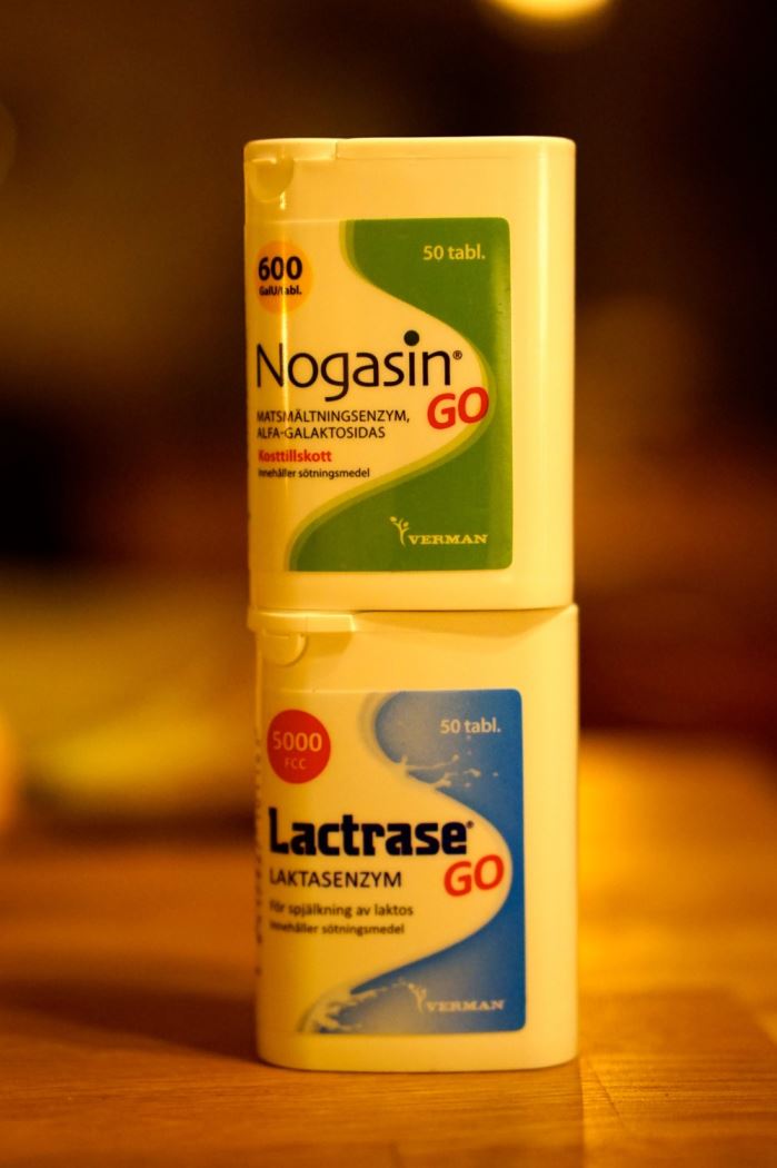 lactrase och nogasin
