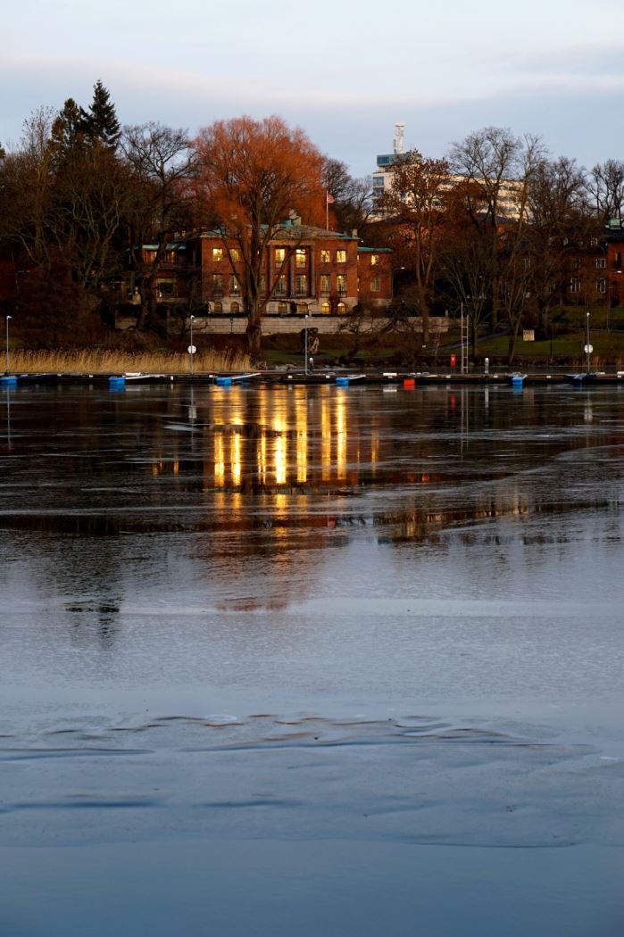 Jogg lopning Djurgarden
