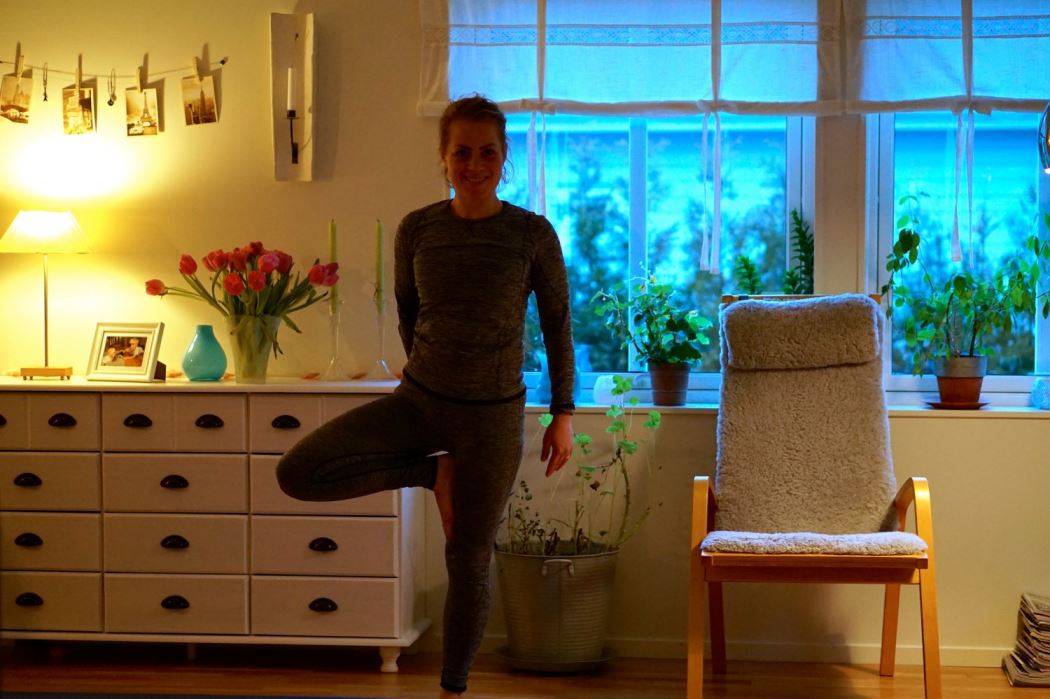 Karin om yoga