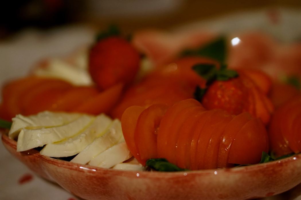 Tomat och mozarellasallad