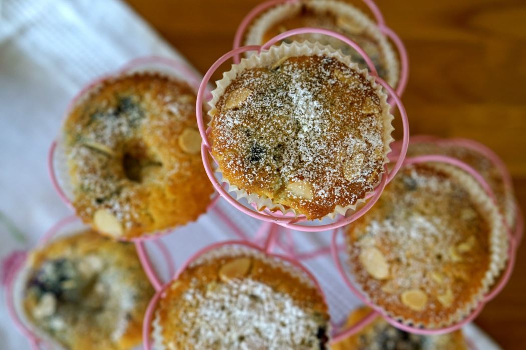 blåbärsmuffins