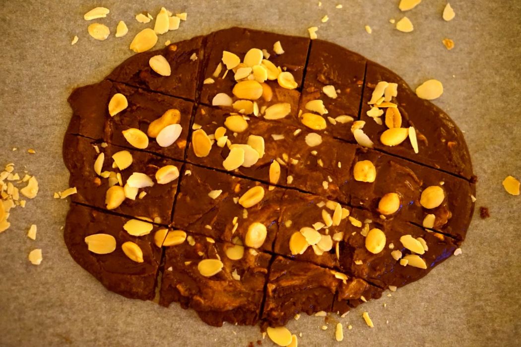 nyttig chokladbrack jordnot