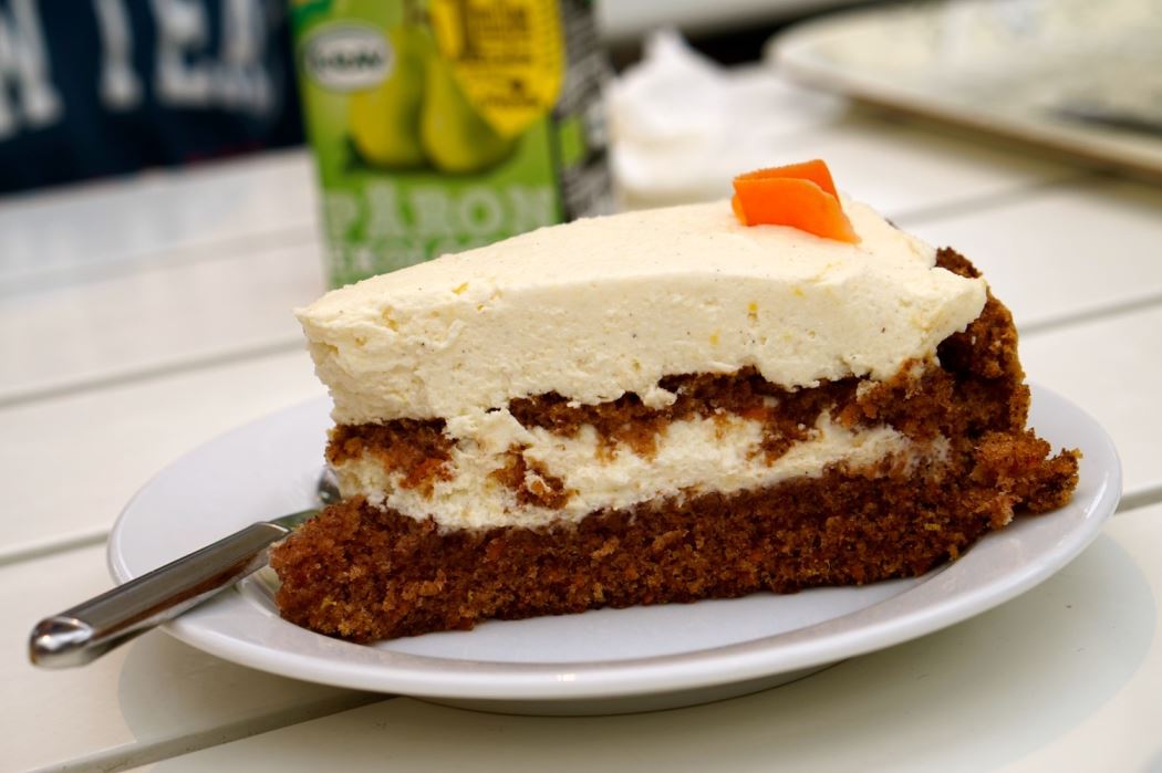 Bergianska Tradgarden morotskaka