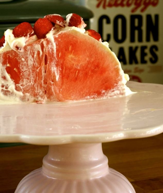 vattenmelon tarta