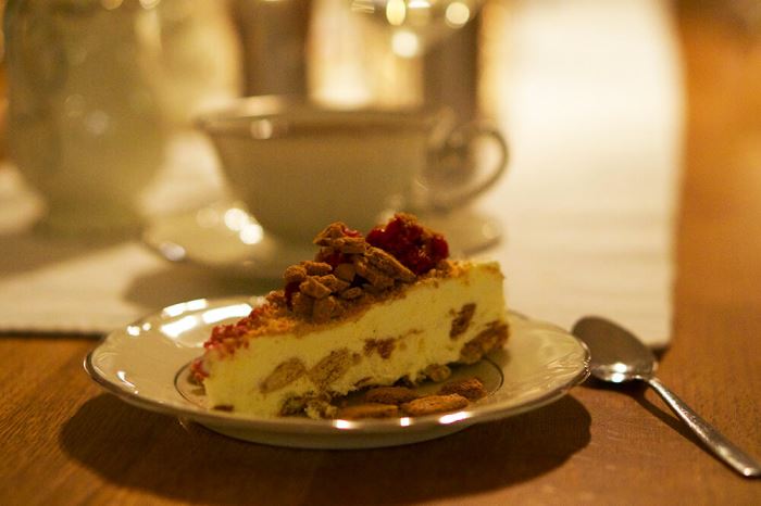 Recept på pepparkakscheesecake