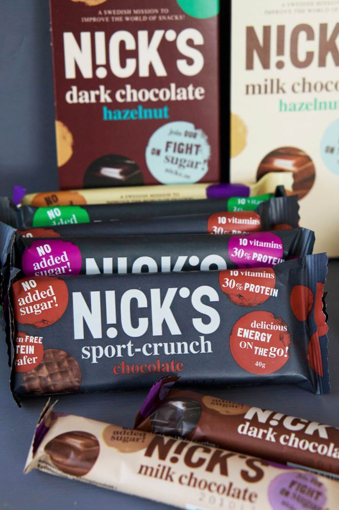 Nick´s steviasötad choklad