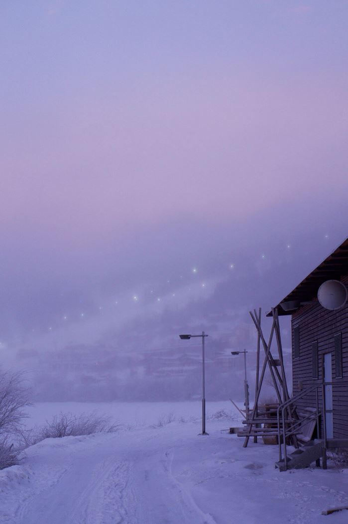 Utsikten från SATS Åre gym