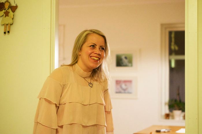 Karin Axelsson ny frisyr