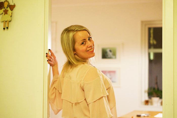 Karin Axelsson ny frisyr