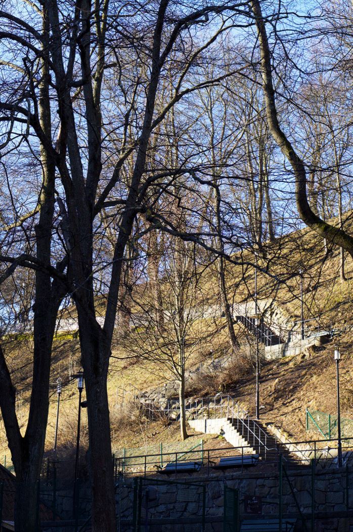Träning inför Kebnekaise i Observatorielunden