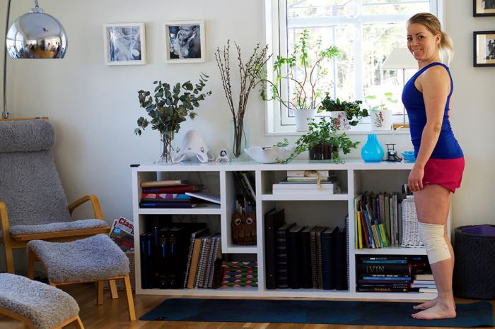 Masken träningsövning