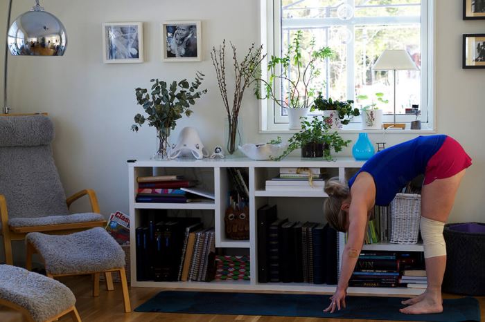 Masken träningsövning