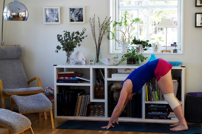 Masken träningsövning