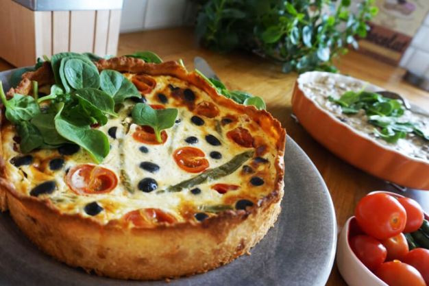 Påskmat vegetarisk paj