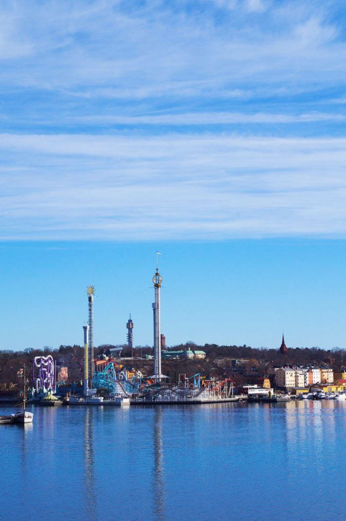 Stockholm och Fotografiska en vacker vårmorgon