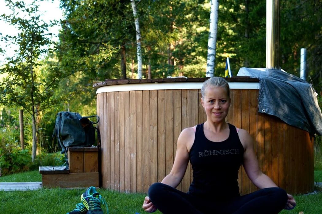 Yoga utomhus