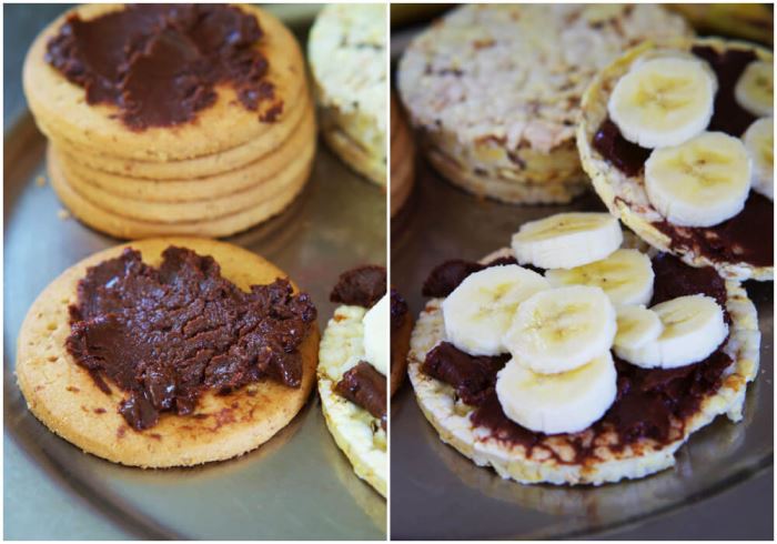 Nutellakex med banan